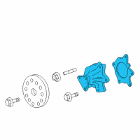 OEM Scion Water Pump Diagram - 16100-29157-83