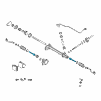 OEM Hyundai Genesis Joint Assembly-Inner Ball Diagram - 57724-B1400