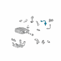 OEM 2008 Honda Accord Sensor, Air Fuel Ratio Diagram - 36531-R40-A01