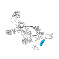 OEM 1997 Ford E-350 Econoline Front Mount Diagram - 5C2Z-6038-AA