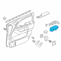 OEM Honda Switch Assembly Diagram - 35750-SHJ-306