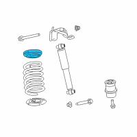 OEM 2010 Lincoln MKZ Lower Seat Diagram - 3M8Z-5536-B