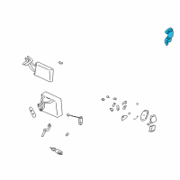 OEM 2005 Hyundai Tiburon Sensor Assembly-Air Quality Diagram - 97280-2C000