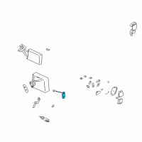 OEM 2007 Hyundai Tiburon THERMOSTAT Diagram - 97180-2D011