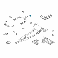 OEM Infiniti FX35 Gasket-Catalyst Diagram - 20692-65J00