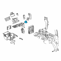 OEM 2003 Chevrolet Venture Actuator Diagram - 10310747