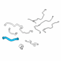 OEM 2022 BMW M850i xDrive HOSE, RADIATOR Diagram - 17-12-8-678-510