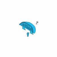 OEM 2004 Kia Sedona Lamp-HMSTOP Diagram - 0K52Y51580BCY