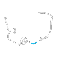 OEM 2005 Nissan Maxima Hose-Water Diagram - 21306-8J105