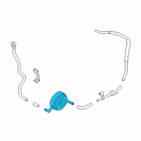 OEM 2004 Nissan Maxima Engine Oil Cooler Diagram - 213058J000