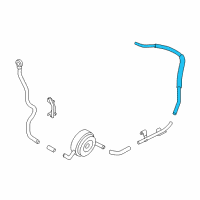 OEM Nissan Maxima Hose Water Diagram - 21306-8J115