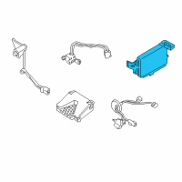 OEM 2019 Kia Stinger Unit Assembly-Surround V Diagram - 95770J5205