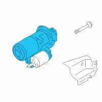 OEM 2010 Nissan GT-R Motor Assy-Starter Diagram - 23300-JF00C