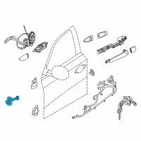 OEM 2013 Nissan Pathfinder Check Link Assembly Diagram - 80430-3JD0A