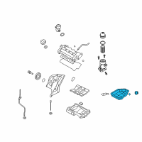 OEM 2013 Hyundai Azera Pan Assembly-Engine Oil, Lower Diagram - 21510-3C160