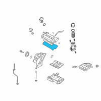 OEM Hyundai Genesis Gasket-Rocker Cover, LH Diagram - 22453-3C710