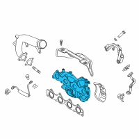 OEM Hyundai Sonata TURBOCHARGER Diagram - 28231-2B770