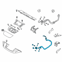 OEM Nissan Leaf Port Unit - Battery Charge Diagram - 296B1-5SA1B