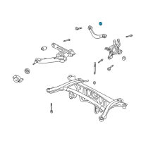 OEM Pontiac Cam, Rear Suspension Upper Control Arm Adjust Diagram - 88971290