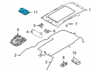 OEM 2021 Kia Sorento Lamp Assembly-Luggage Co Diagram - 92620C5100GYT