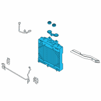 OEM 2015 BMW 535i xDrive Engine Oil Cooler Right Diagram - 17-21-7-572-542