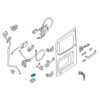 OEM 2013 Nissan NV2500 Female Assy-Dovetail Diagram - 90524-1PA0A