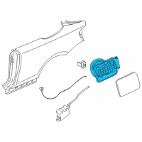 OEM 2011 BMW 135i Cover Pot Diagram - 51-17-7-166-762