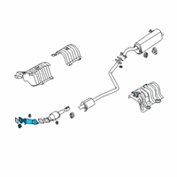 OEM 2021 Hyundai Venue Front Muffler Assembly Diagram - 28610-K2600