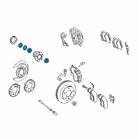 OEM 2003 Dodge Sprinter 2500 Hub-Kit Diagram - 5103579AA