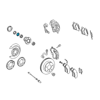 OEM Dodge Sprinter 2500 Seal-Wheel Bearing Diagram - 5139359AA