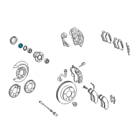 OEM 2004 Dodge Sprinter 2500 Seal-Hub Diagram - 5103901AB