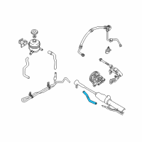 OEM 2004 Kia Spectra Hose-Return Diagram - 0K2AH326F0F