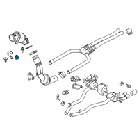 OEM 2021 BMW M5 Hex Nut With Flange Diagram - 11-62-7-576-992