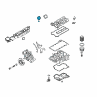 OEM 2015 BMW M6 Gran Coupe Filler Neck Diagram - 11-12-7-507-224