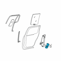 OEM 2004 Lincoln Aviator Motor Diagram - 6L2Z-7823394-AA