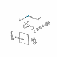 OEM 2003 Lincoln Aviator Liquid Line Diagram - 1L2Z-19835-AF