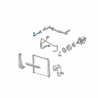 OEM 2004 Lincoln Aviator AC Line Diagram - 3C5Z-19835-AA