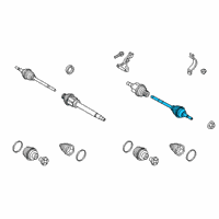 OEM 2022 Ford Transit Connect Outer Joint Diagram - FV6Z-3A329-P