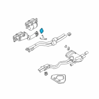 OEM 2006 BMW 525xi Flat Gasket Diagram - 18-10-7-549-447