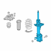 OEM 2018 Jeep Compass ABSORBER-Suspension Diagram - 68359648AA