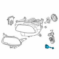 OEM Jeep Adjuster Diagram - 68288277AA