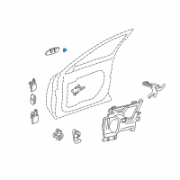 OEM 1997 Buick Park Avenue Cylinder Kit, Front Side Door Lock (Uncoded) Diagram - 12533718