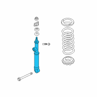 OEM Infiniti QX80 ABSORBER Kit - Shock, Rear Diagram - E6211-1LA7A