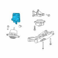 OEM 2011 Dodge Charger Bracket-Engine Mount Diagram - 4726023AB