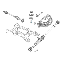 OEM 2014 Dodge Charger Screw-Cap Diagram - 6102382AA