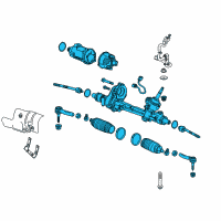 OEM 2017 Chevrolet Impala Gear Assembly Diagram - 84494619