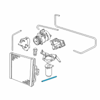 OEM BMW M5 Condenser-Dryer Pressure Hose Assy Diagram - 64-53-8-379-719