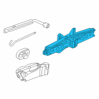 OEM 2012 Chevrolet Camaro Jack Diagram - 23175599