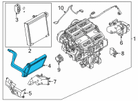 OEM 2021 Nissan Rogue Core Assy-Front Heater Diagram - 27140-6RC0A