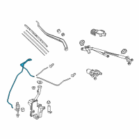 OEM 2021 Honda Ridgeline TUBE A, FR Diagram - 76814-T6Z-A01